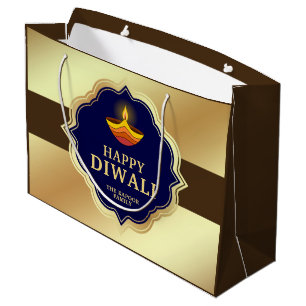 Personalised Diwali Large Gift Bag