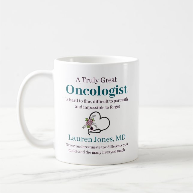 Personalised Doctor Appreciation Coffee Mug (Left)