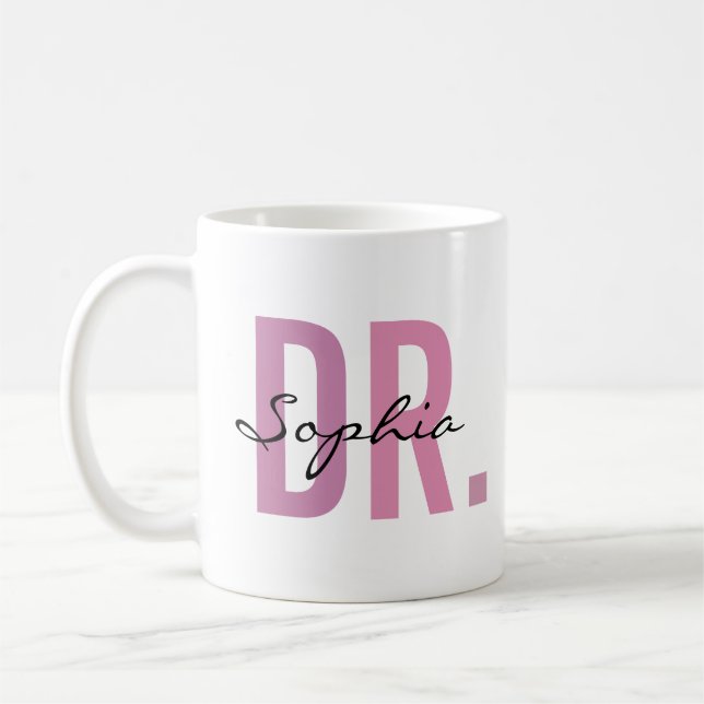 Personalised Doctor  Coffee Mug (Left)