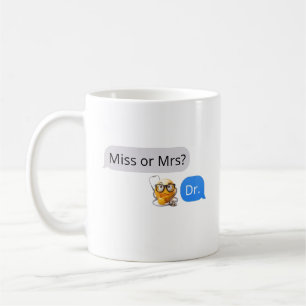 Personalised Doctor Custom Text Funny Medical Coffee Mug