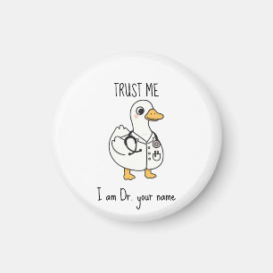 Personalised Doctor Duck Magnet