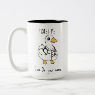 Personalised Doctor Duck Mug