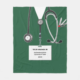 Personalised Doctor Gift Ideas Fleece Blanket