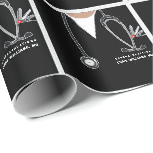 Personalised Doctor Gift Wrapping Paper
