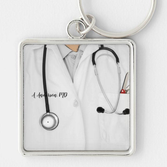 Personalised Doctor Key Ring (Front)