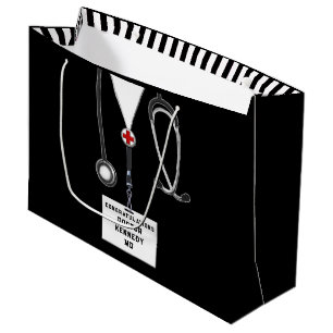 Personalised Doctor Medical School Large Gift Bag