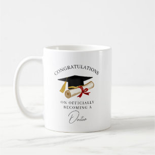 Personalised Doctor Name Class of 2026 Graduation Coffee Mug
