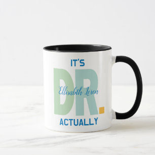 Personalised Doctor PhD Graduation Mug 
