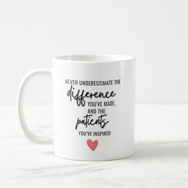Personalised Doctor Retirement Coffee Mug (Left)