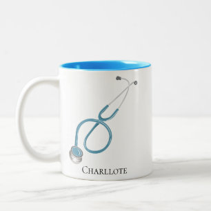 Personalised Doctor Stethoscope Name Mug