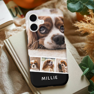 Personalised Dog 4 Photo Collage