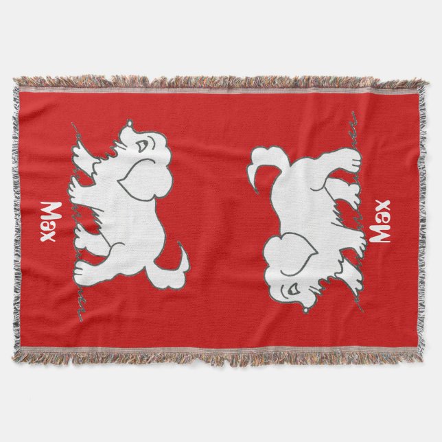 Personalised Dog Blanket (Front)