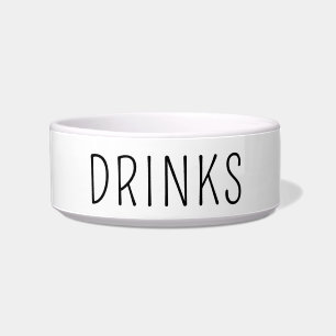 Personalised Dog Cat Pet Bowl Dinner Drinks Foods