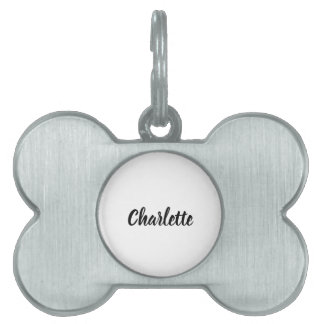 Personalised Dog Christmas Ornament w/ Name, Dog O Pet ID Tag