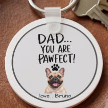 Personalised Dog Dad Photo Keychain | Perfect Gift