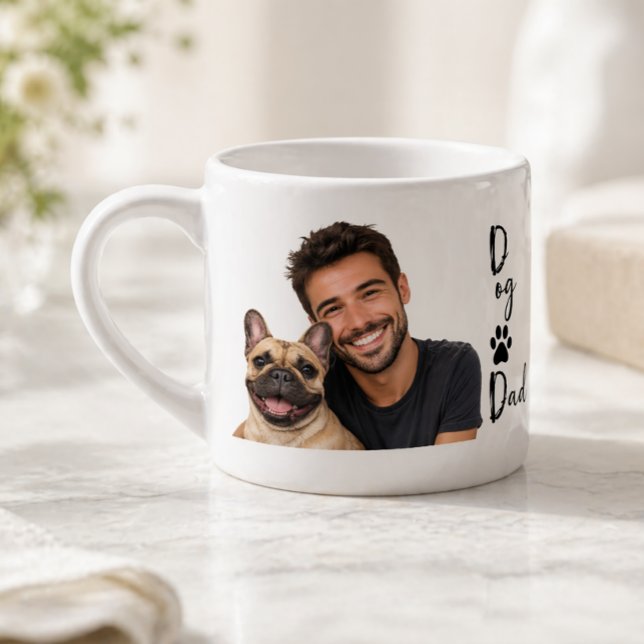 Personalised Dog Dad Photo Mug | Modern Cool Gift (Creator Uploaded)