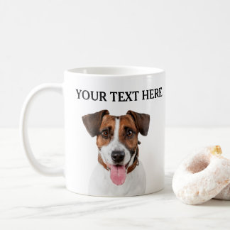 Personalised Dog Face Name Pet Lover Owner Mug