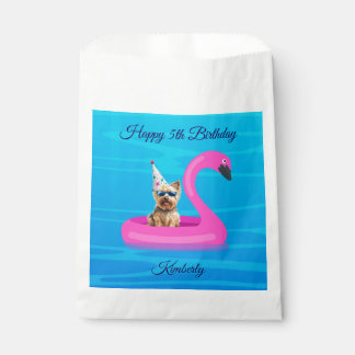 Personalised Dog Floatie Favour Bags