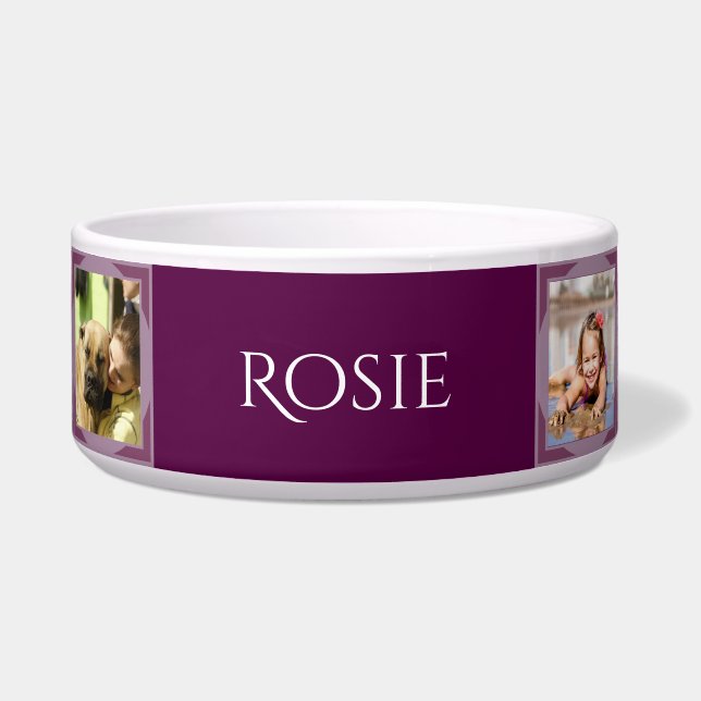 Personalised Dog Food Bowl - HAMbWG (Front)