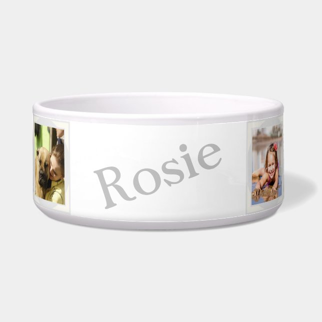 Personalised Dog Food Bowl - HAMbWG (Front)