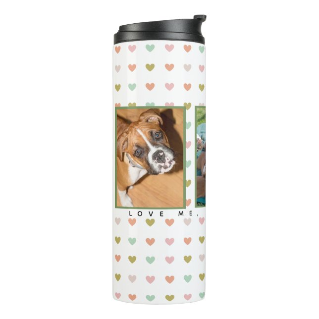Personalised Dog Gifts Thermal Tumbler (Rotated Left)