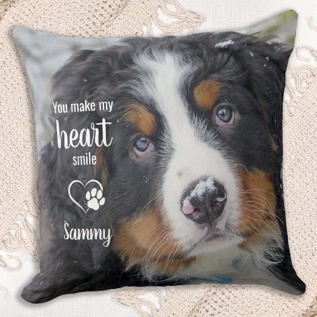 Personalised Dog Lover 2 Pet Photo Cushion (Creator Uploaded)