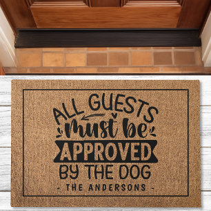 Personalised Dog Lover Doormat
