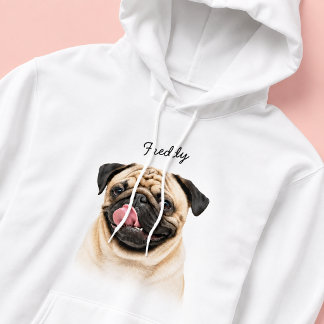 Personalised Dog Lover Gift | Pet Photo Portrait Hoodie