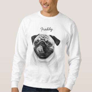 Personalised Dog Lover Gift | Pet Photo Portrait  Sweatshirt