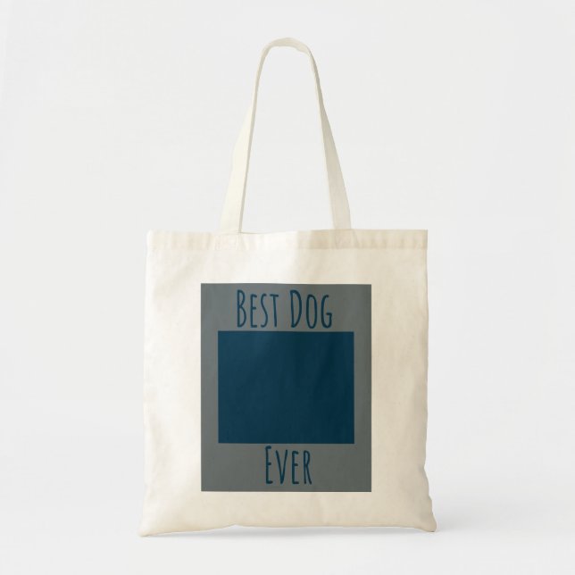 Personalised Dog Lover Tote Bag  (Front)