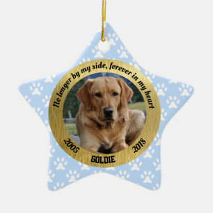 Personalised Dog Memorial Christmas Ornament
