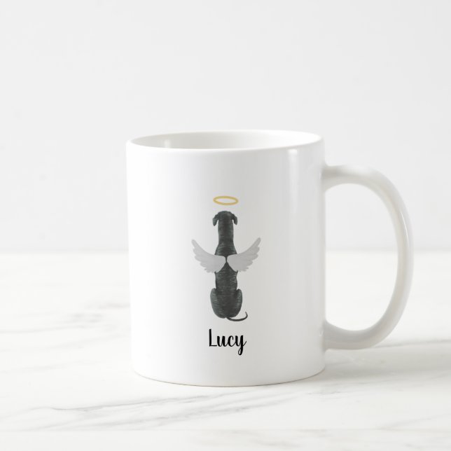 Personalised Dog Memorial Coffee Mug (Right)