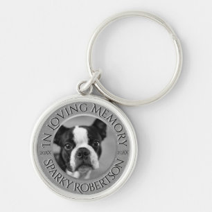 Personalised Dog Memorial Key Ring
