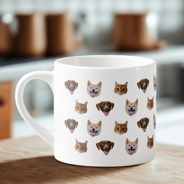Personalised Dog Mug, Dog Cat Mum Gift  Espresso Cup (Creator Uploaded)