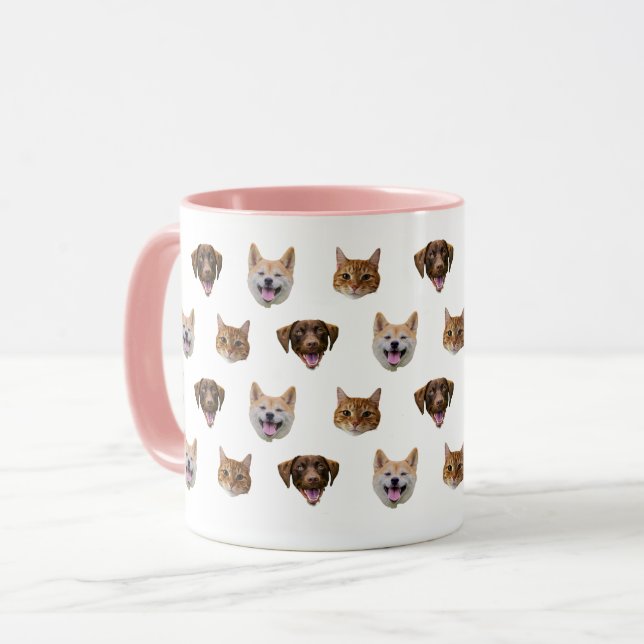 Personalised Dog Mug, Dog Cat Mum Gift  Mug (Front Left)