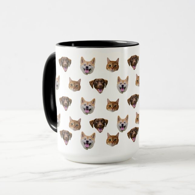 Personalised Dog Mug, Dog Cat Mum Gift  Mug (Front Left)