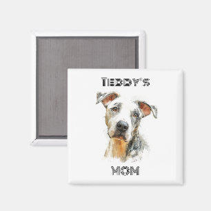 Personalised Dog Mum Magnet Custom Gift