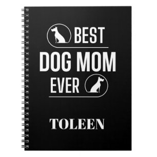 Personalised Dog Mum Notebook