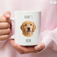 Personalised Dog Mum Photo Mug | Custom Gift