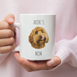 Personalised Dog Mum Photo Mug   Custom Gift