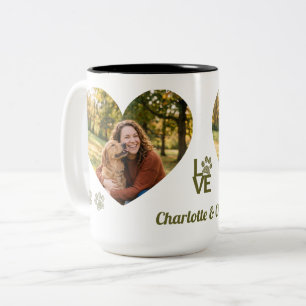 Personalised Dog Mum Photo Mug Custom Name