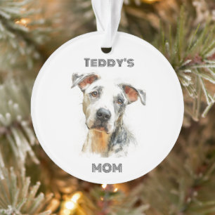 Personalised Dog Mum Photo Ornament Custom Gift