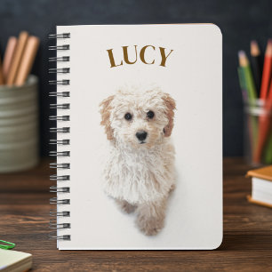 Personalised Dog Notebook – Custom Photo & Name