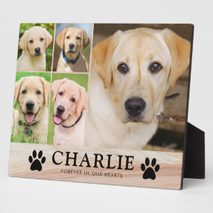 Personalised Dog Pet Memorial Photo Keepsake Plaque