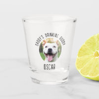 Personalised Dog Pet Photo Shot Glasses