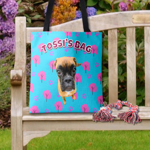 Personalised Dog Photo – Fun & Sweet New Pet Gift Tote Bag