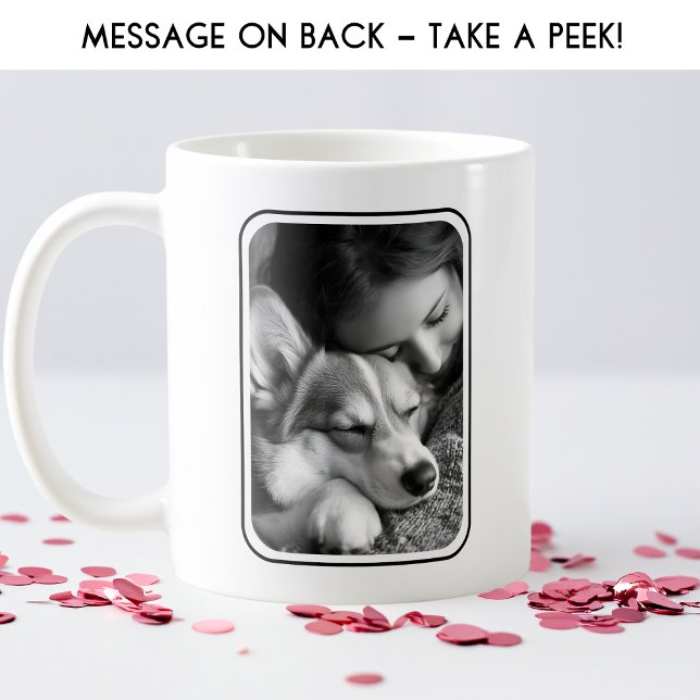 Personalised Dog Photo Happy Valentine's for Her Coffee Mug (Personalized Dog Photo Happy Valentine's for Her Coffee Mug)