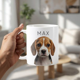 Personalised Dog Photo & Name Mug