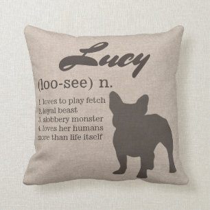 Personalised Dog Pillow - Dog Lovers Gift