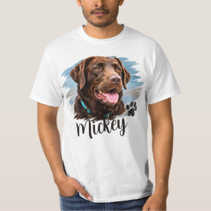Personalised Dog Portrait T-Shirt